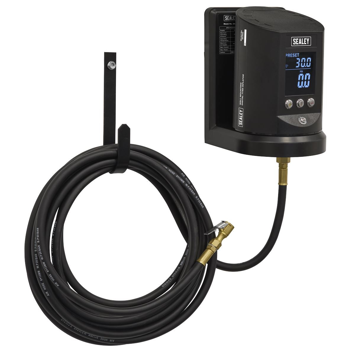 Sealey Wall Mounting Tyre Inflator Digital SA450