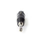 Nedis XLR Adapter Stereo XLR 3-pin Female to 6.35mm Male Black COTP15941BK