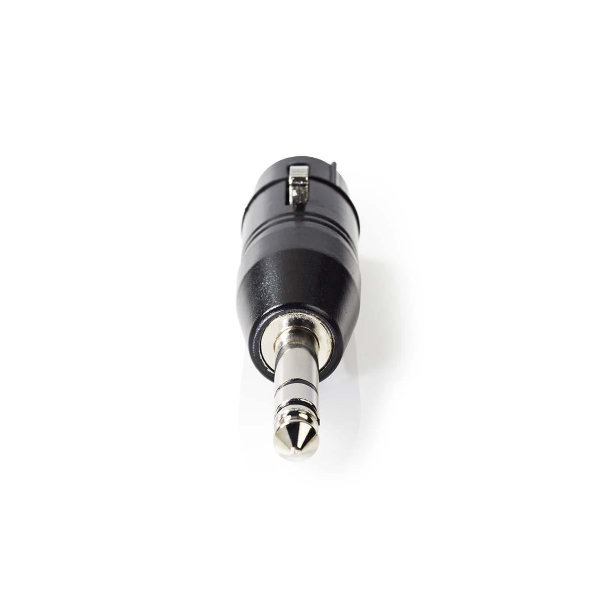 Nedis XLR Adapter Stereo XLR 3-pin Female to 6.35mm Male Black COTP15941BK