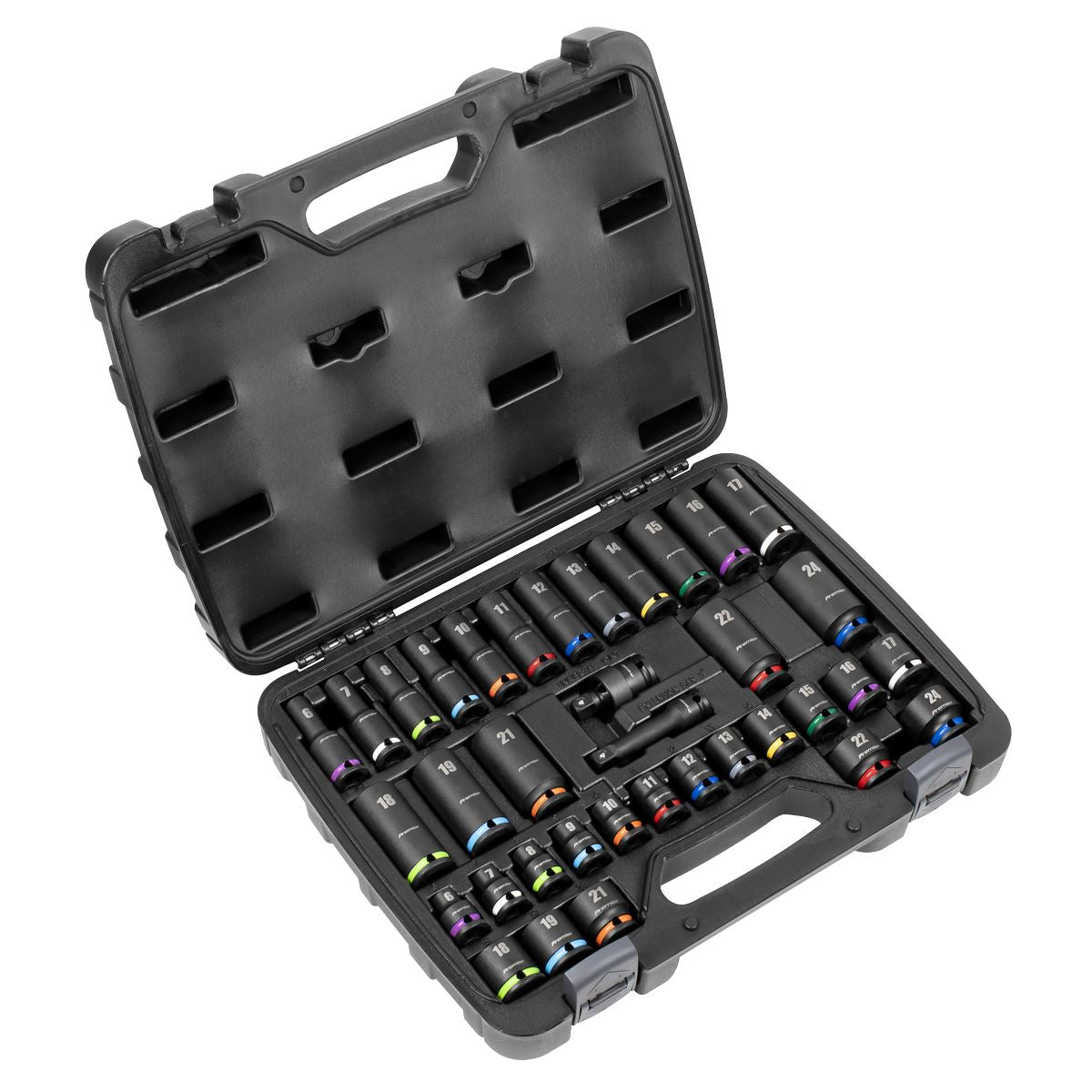 Sealey Impact Socket Set 3/8"Sq Drive 36pc AK5633M