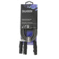 Sweex XLR Stereo Cable 2x XLR 3-Pin Male to XLR 3-Pin Female 1.5m Dark Grey - COTH15020GY15