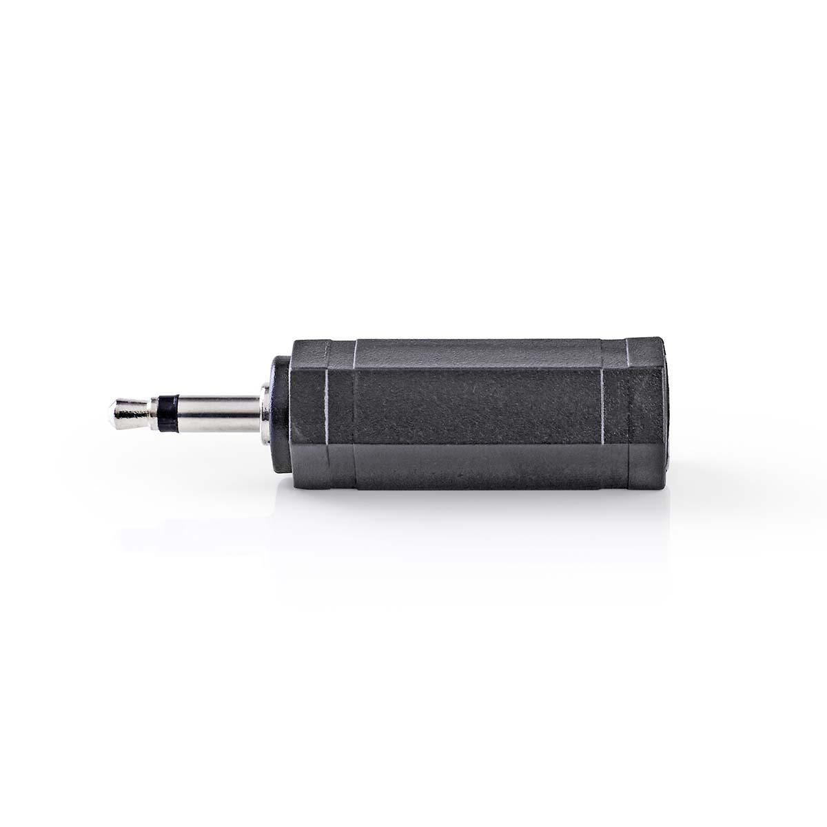 Nedis Mono Audio Adapter 3.5mm Male to 6.35mm Female 10 pieces Black - CAGP22934BK