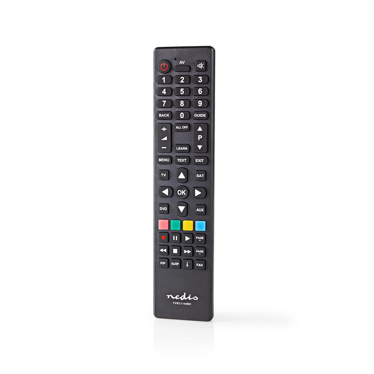 Nedis Universal Remote Control PC programmable Control 4 Devices - TVRC1140BK