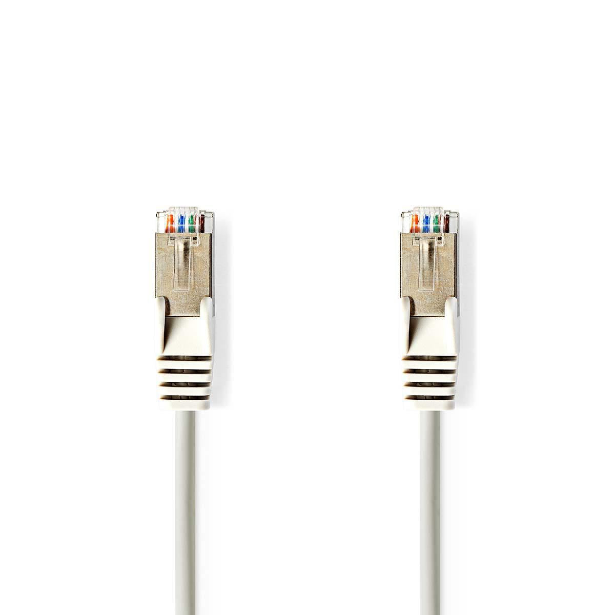 Nedis Cat 5e SF/UTP Network Cable RJ45 Male to RJ45 Male 2m Grey CCGP85121GY20