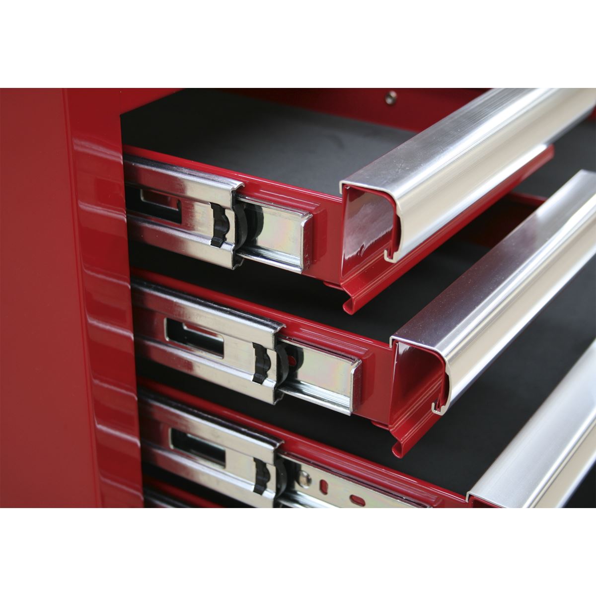 Sealey Tool Chest Combination 14 Drawer - Red & 1179pc Tool Kit SPTCOMBO1