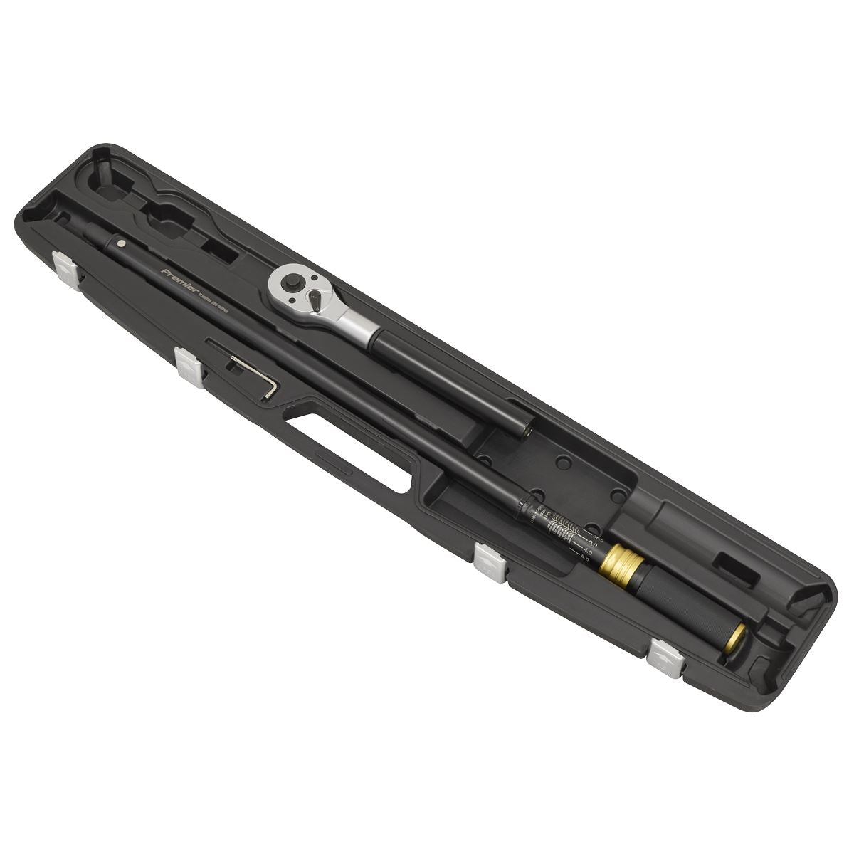 Sealey Black Torque Wrench Micrometer 3/4"Sq Drive Calibrated 200-1000Nm STW908B