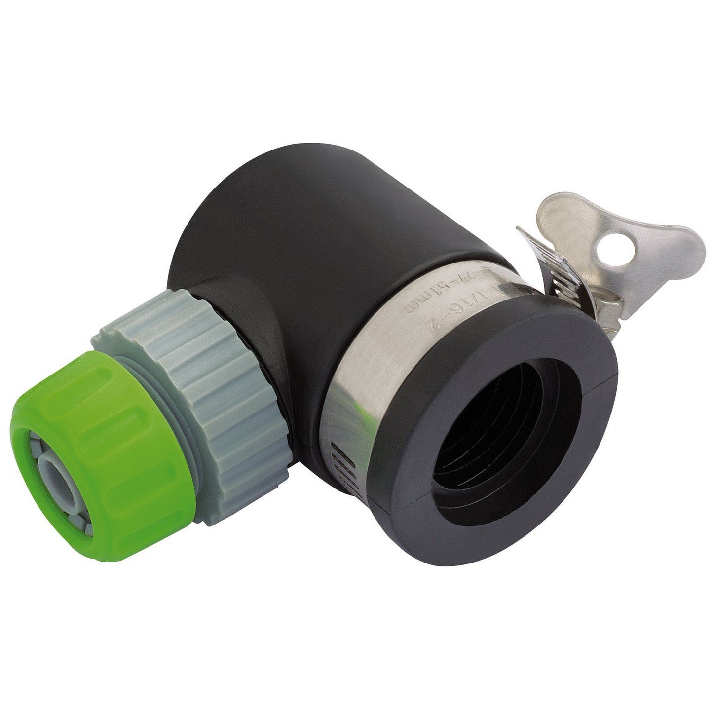 Draper 24919 90 Degree Right Angle Lock on Tap Connector