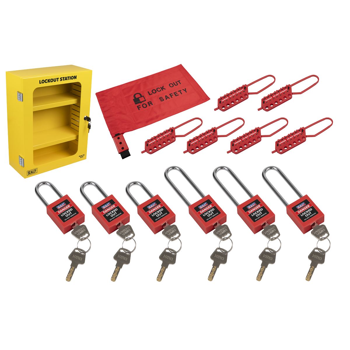 Sealey Safety Lockout Kit HVCOM14