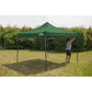 Sealey Dellonda Premium 2x2m Pop-Up Gazebo, Heavy Duty, PVC Coated, Water Resistant Fabric, Supplied with Carry Bag, Rope, Stakes & Weight Bags - Dark Green Canopy DG128