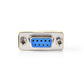 Nedis D-Sub Coupler D-Sub 9-Pin Female to D-Sub 9-Pin Female Metal CCGP52810ME