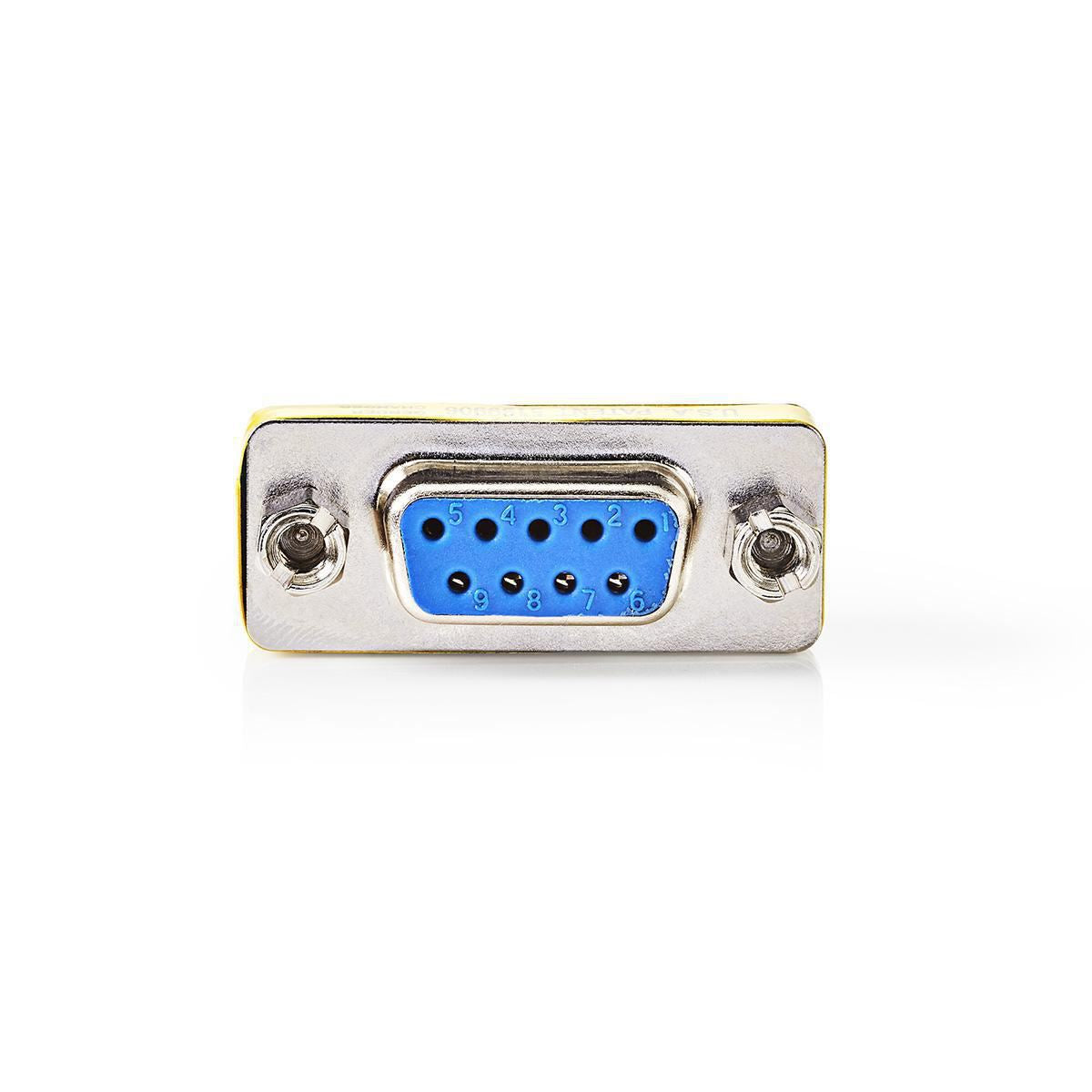 Nedis D-Sub Coupler D-Sub 9-Pin Female to D-Sub 9-Pin Female Metal CCGP52810ME
