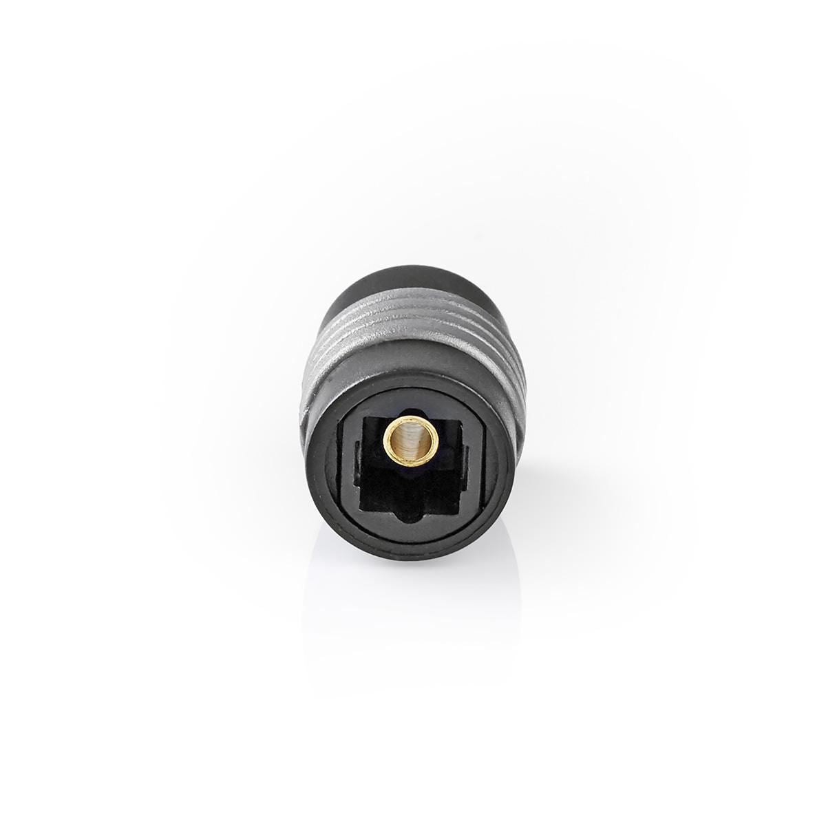 Nedis Optical Audio Adapter TosLink Female to TosLink Female 10 pieces Black - CAGP25950BK