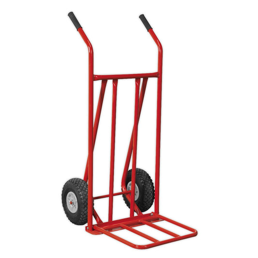 Sealey Sack Truck with Pneumatic Tyres 150kg Folding CST800
