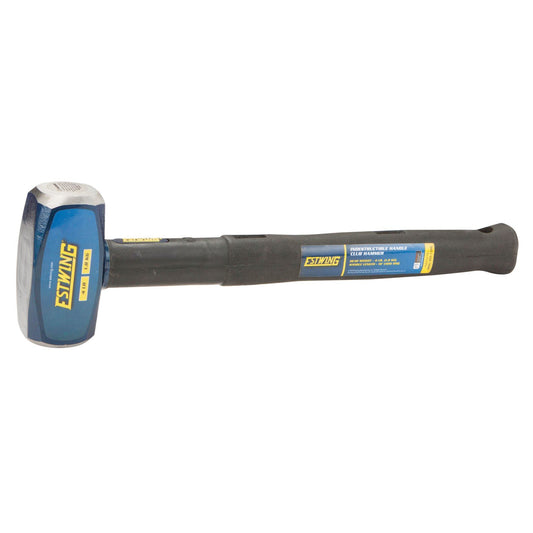 Estwing Indestructible Shaft Club Hammer, 1.8kg/4lb, 400mm