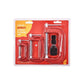 3 Piece Heavy Duty G-Clamp Set 2" 3" & 4" Soft Jaw Pads 50mm 75mm 100mm G Clamps - D0850