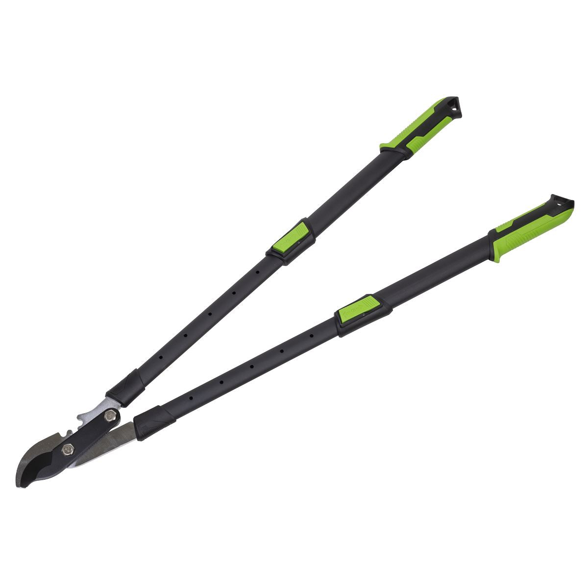 Sealey Telescopic Bypass Lopping Shears, Soft Grip, Geared & Carbon Steel Blade