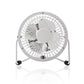 Nedis Metal Mini Fan 10cm Diameter USB powered White FNDK1WT10