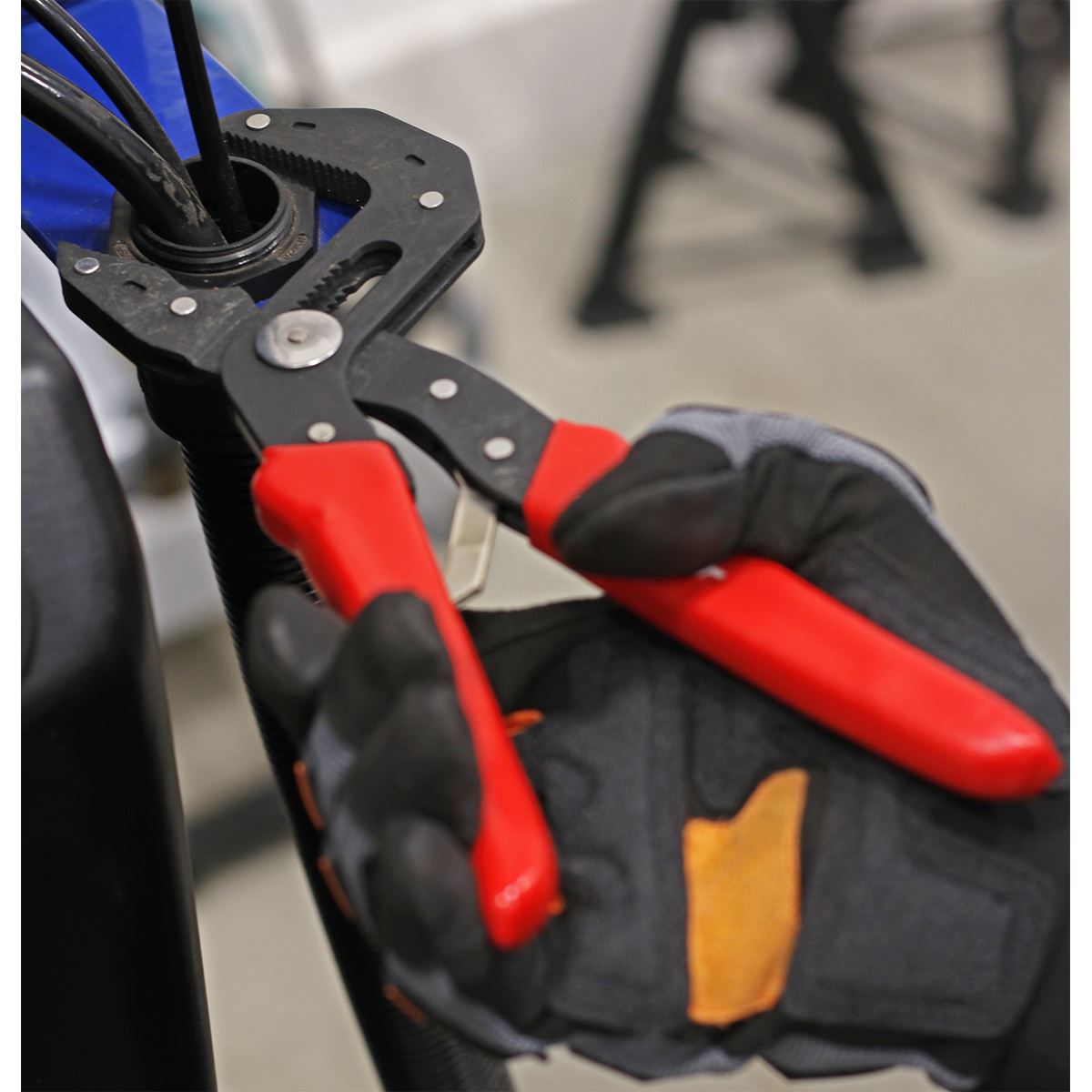Sealey Pliers Multi-Grip Self-Adjusting 175mm AK8535