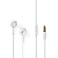 Nedis Wired Headphones 1.2m Round Cable In-Ear Built-in Microphone White - HPWD2020WT