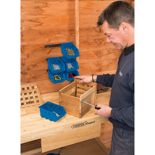 Draper 6 Piece Medium Garage Tool/Nuts/Bolts/Nails Storage Unit Set - 38114