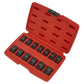 Sealey Impact Socket Set 13pc 1/2"Sq Drive 12pt AK5614M