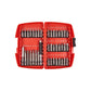 40 Piece Screwdriver Bit Set Phillips Slotted Square Star Diy+ Storage Case - L1235