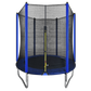 Dellonda 6ft Heavy Duty Outdoor Trampoline with Safety Enclosure Net DL66