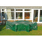 Draper Weatherproof Heavy Duty Circular Garden Table & Chairs Patio Set Cover - 76232