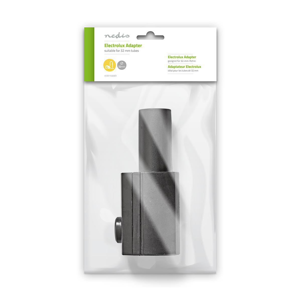 Nedis Vacuum Cleaner Adapter Oval to 32mm VCAD11032BK1