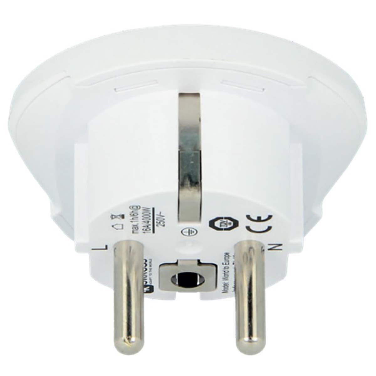 Skross Travel Adapter World-to-Europe Earthed SKR1500211E