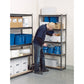 Draper Expert Heavy Duty Steel Shelving Unit - Five Shelves L920 x W305 x H1830 - 21659