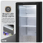 Baridi Hinged Double Door, Back Bar Drinks Fridge/Cooler, 190L Capacity DH272