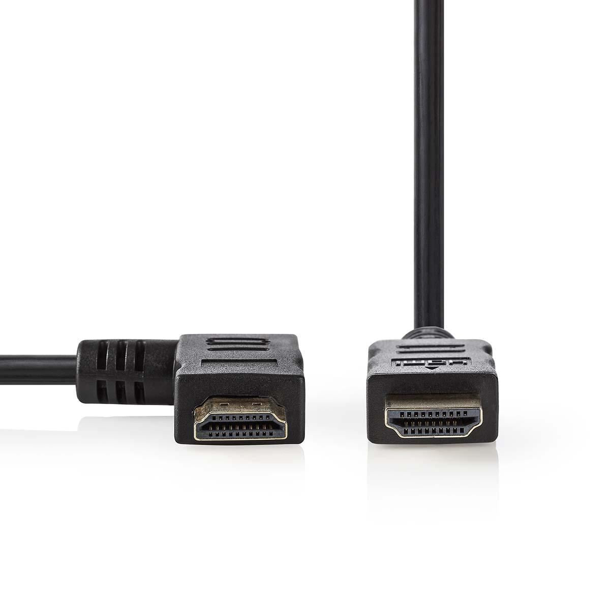 High Speed HDMI Cable  Connector to HDMI Connector Right Angled 1.5m - CVGB34260BK15