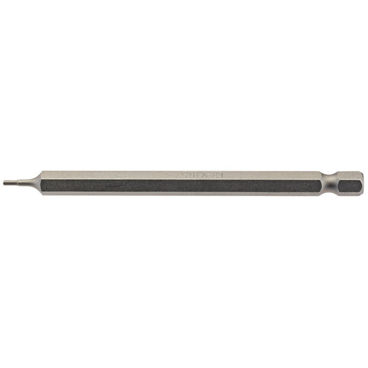 Draper 64369 1.5mm 1/4" Hex. Hexagonal Insert Bit 100mm Long x 1