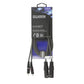 Sweex XLR Stereo Cable 2x XLR 3-Pin Male to 2x RCA Male 1.5m Dark Grey - COTH15210GY15