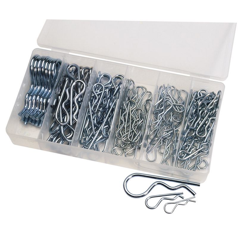 Draper R-Clip Assortment (150 Piece) HAIRP/150 - 56376