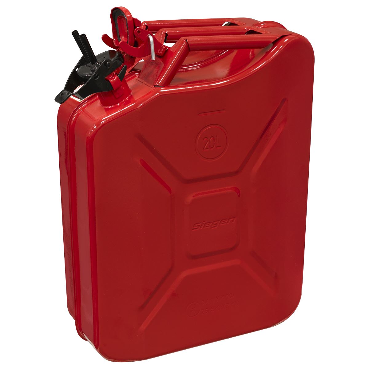 Sealey Jerry Can 20L - Red JCY20R