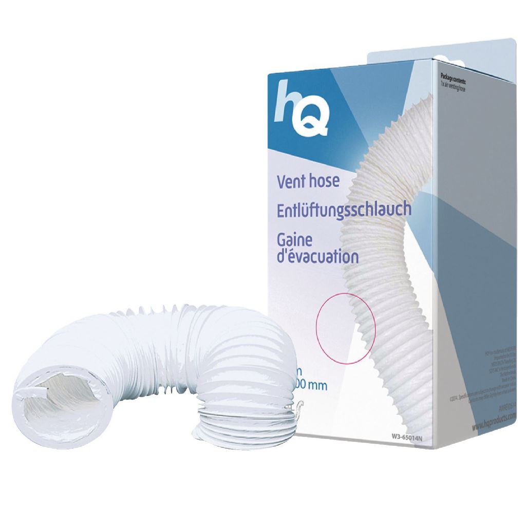 HQ Air Outlet Hose 127mm Pvc 3m Tumble Dryer Outlet Hoses - DRHO127WT60