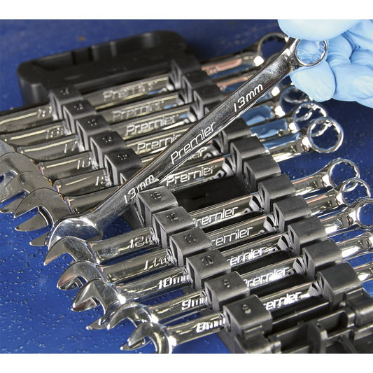 Sealey Combination Spanner Set 12pc Metric AK63012