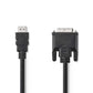 Nedis HDMI to DVI Cable HDMI Connector to DVI-D 24+1-Pin Male 10m Black