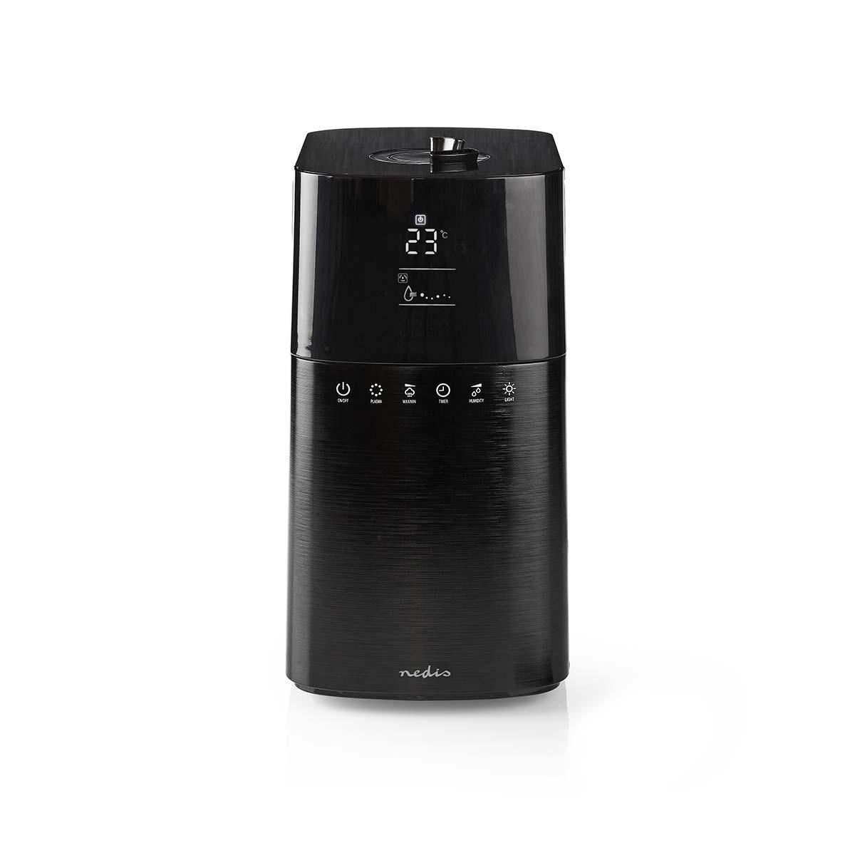 Nedis Humidifier 6L Hygrometer Remote Control Black - HUMI130CBK