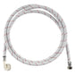 HQ Inlet hose nylon ¾" Straight to ¾" Hooked 2.5m (3/4 inch) for washing machine - WAIH3434SH1N25
