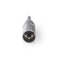 Nedis XLR Adapter XLR 3-pin Male to 6.35mm Male 10 pieces Metal CAGP15942ME