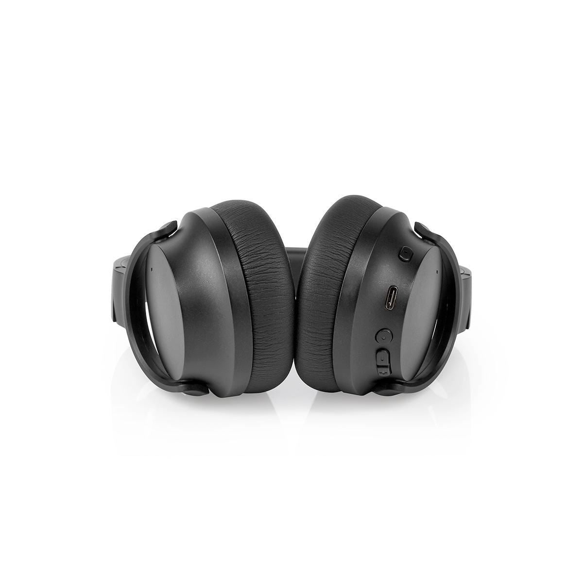 Over-Ear Bluetooth Headphones 24hr Playtime 25dB Noise Cancelling Fast Charging - HPBT3261BK
