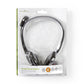 Nedis PC Headset On-Ear 2x 3.5mm Connectors 2m Black CHST100BK