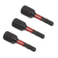 Sealey Premier Hex 3mm Impact Power Tool Bits 25mm - 3pc AK8211