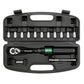 Sealey Premier Black Torque Wrench Set 1/4"Sq Drive 5-25Nm 14pc STW911B
