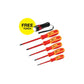 Avit Insulated Screwdrivers - 5 Pc AV05050