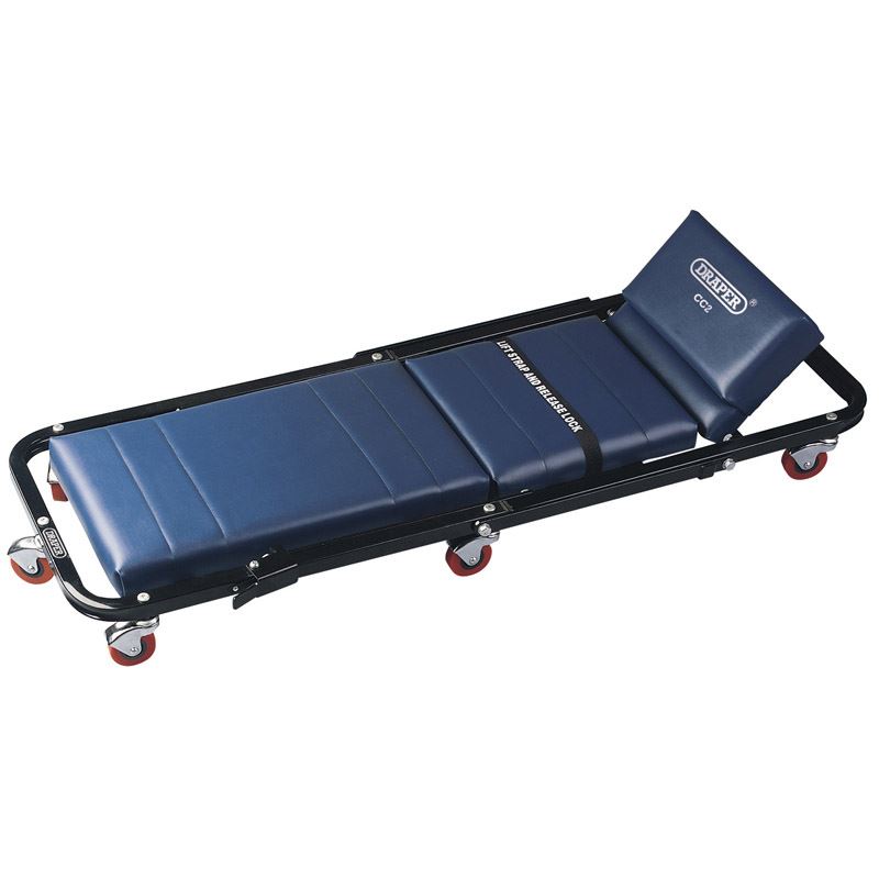 Draper Mechanics Creeper Board Trolley and Seat Heavy Duty Automotive Tool 56224