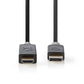 Nedis DisplayPort Cable DisplayPort Male HDMI Connector 8K@60Hz Gold Plated 2m